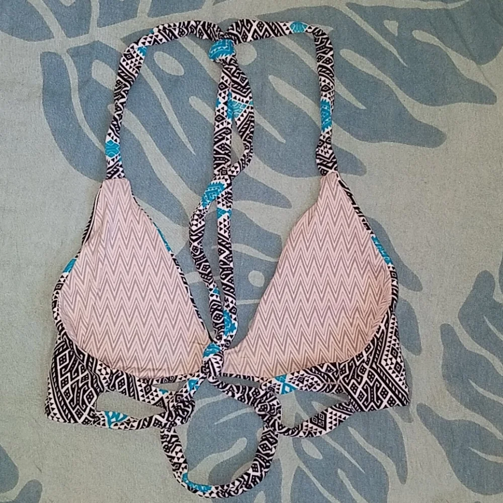 Rare acacia thai yelapa bikini top swimwear L VHTF
